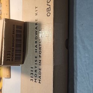 Mortise Brass door handles NWT